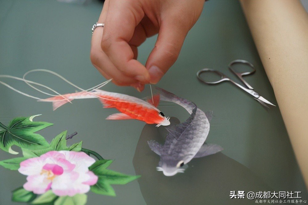 「活動回顧」對話蜀繡-文創(chuàng)小分隊蜀繡培訓(xùn)活動