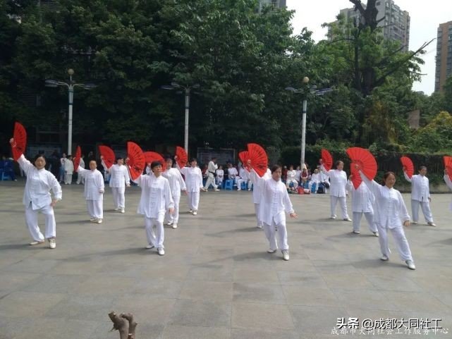 「微項(xiàng)目營造」“愛成都 迎大運(yùn)”府河新居社區(qū)太極拳協(xié)會(huì)聯(lián)誼演出