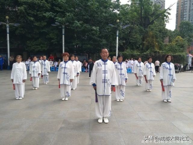 「微項(xiàng)目營造」“愛成都 迎大運(yùn)”府河新居社區(qū)太極拳協(xié)會(huì)聯(lián)誼演出