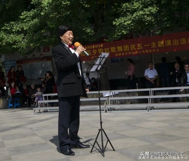 「活動回顧」五月贊 歌頌勞動者 夕陽紅歌舞團組織慶五一主題演出