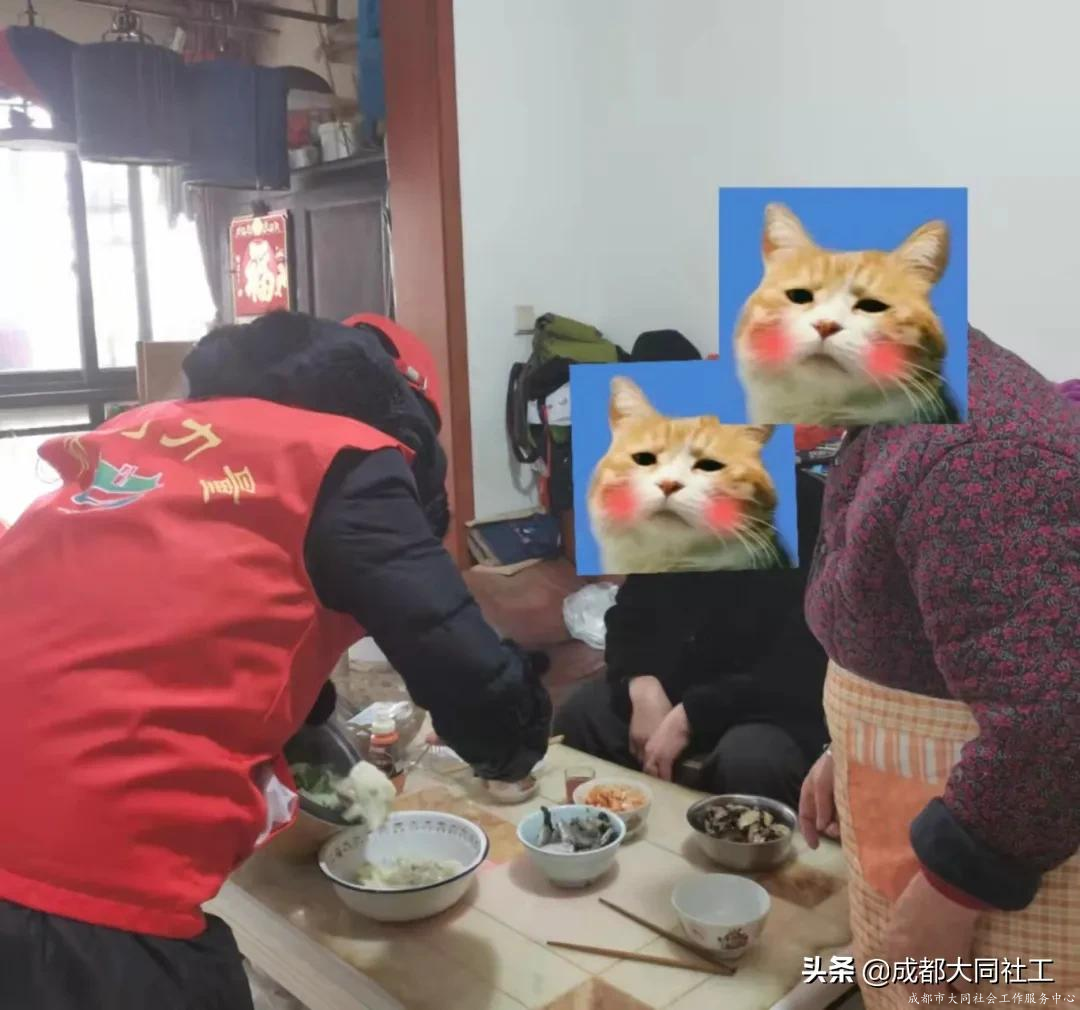 金牛社區(qū)府河新居社區(qū)開展愛心家庭送餐志愿服務(wù)活動(dòng)