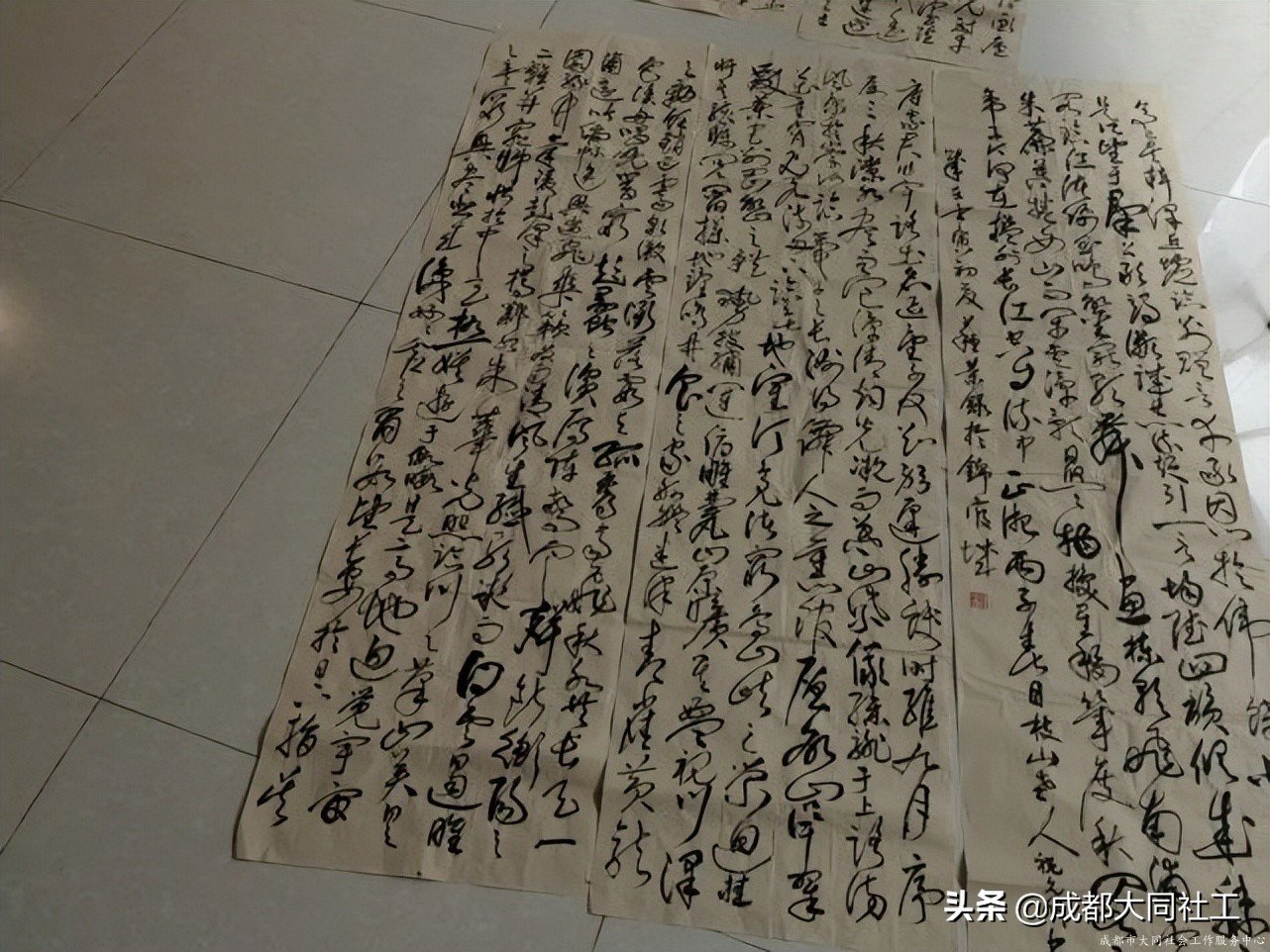 “筆墨留香·韻味悠長”——府河新居社區(qū)書法講評(píng)交流活動(dòng)
