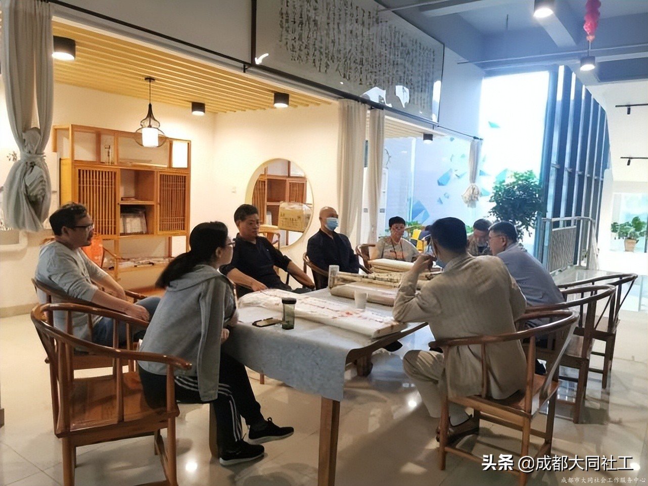 “筆墨留香·韻味悠長”——府河新居社區(qū)書法講評(píng)交流活動(dòng)